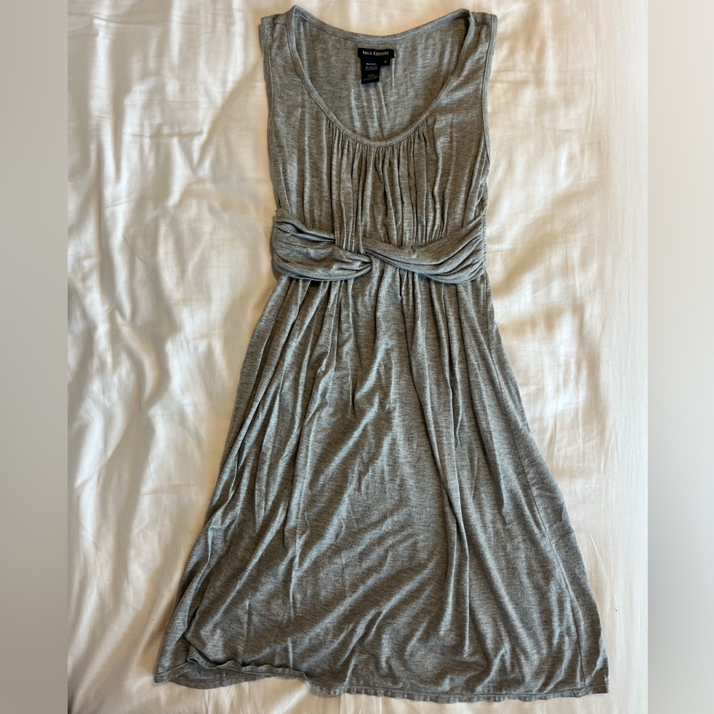 Max Edition casual gray tank dress